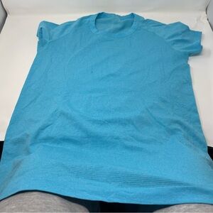 lululemon athletica Short-Sleeve Tee in Turquoise Blue